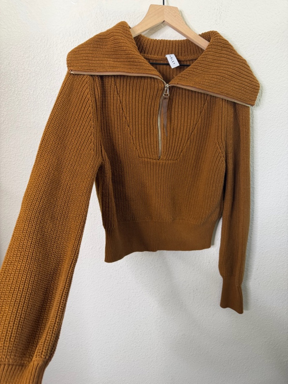 Anthropologie Varley Mentone Quarter Zip Pullover Womens Size XS - Picture 5 of 9